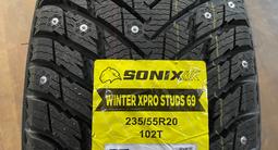 235/55r20 Sonix Winter Xpro Studs 69 за 67 000 тг. в Астана – фото 4