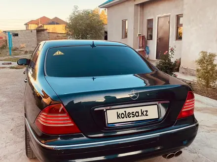 Mercedes-Benz S 320 2001 года за 4 500 000 тг. в Жанакорган – фото 4