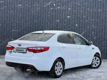 Kia Rio 2014 года за 5 980 000 тг. в Актобе – фото 3