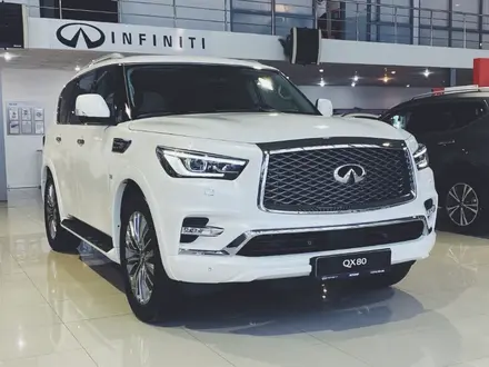 Infiniti QX80 Luxe 2021 года за 57 700 000 тг. в Экибастуз – фото 2