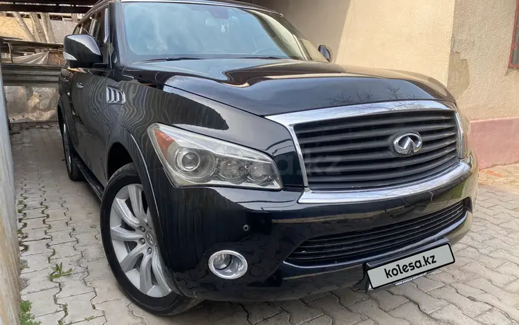 Infiniti QX56 2012 годаүшін11 200 000 тг. в Алматы