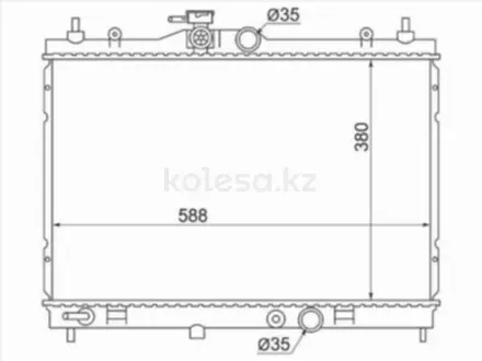 Радиатор за 22 350 тг. в Алматы