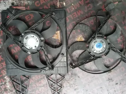 Вентилятор охлаждения радиатора, диффузор на Volkswagen Polo за 15 000 тг. в Алматы – фото 7