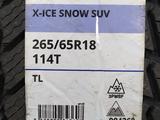 265/65R18 Michelin X-ice Snow SUV 114Tfor143 500 тг. в Шымкент