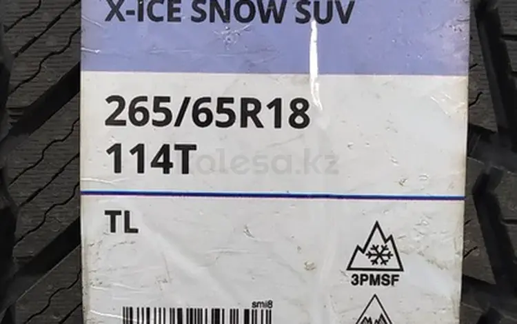 265/65R18 Michelin X-ice Snow SUV за 143 500 тг. в Шымкент