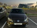 Volkswagen Polo 2015 года за 5 800 000 тг. в Астана – фото 2