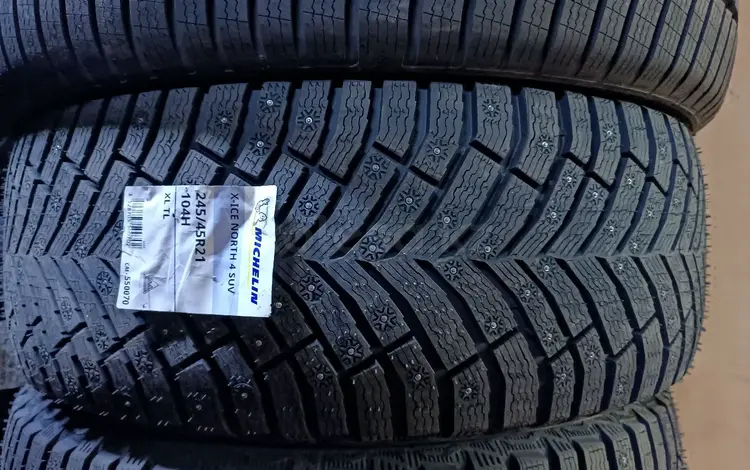 Michelin x ice north 4 245/45 R21 2024for375 000 тг. в Астана