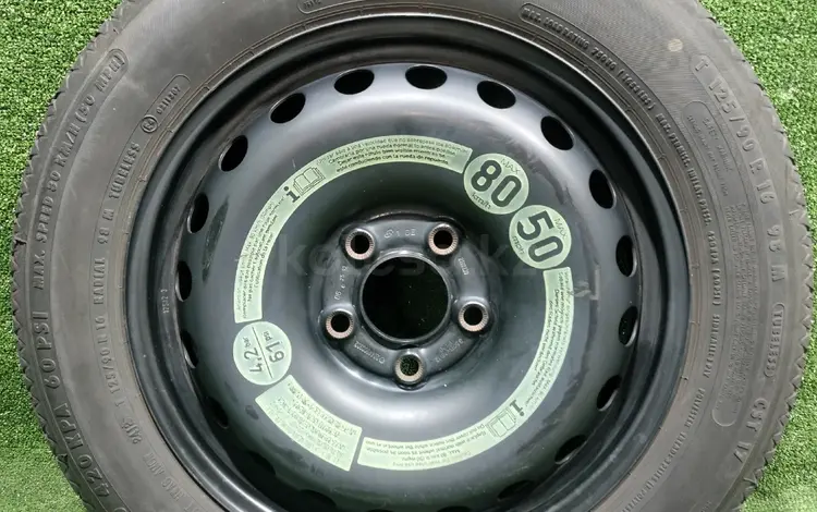 Запасное колесо докатка Mercedes C Class W 204 125/90 R16үшін30 000 тг. в Алматы