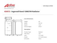 Радиаторы для всех видов спец техники Ingersoll Rand Doosan Atlas Copco в Шымкент