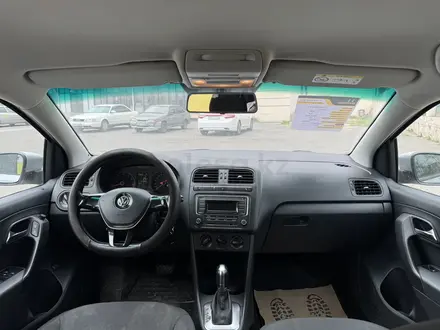 Volkswagen Polo 2017 года за 5 700 000 тг. в Тараз – фото 16