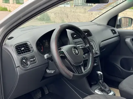 Volkswagen Polo 2017 года за 5 700 000 тг. в Тараз – фото 6