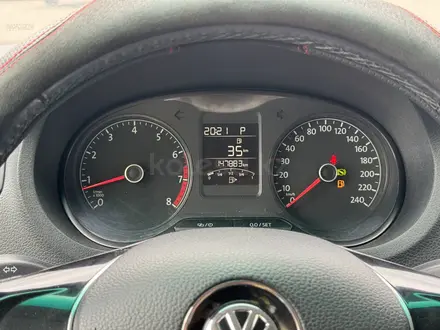 Volkswagen Polo 2017 года за 5 700 000 тг. в Тараз – фото 9