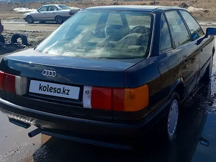 Audi 80 1989 года за 1 220 000 тг. в Костанай – фото 3