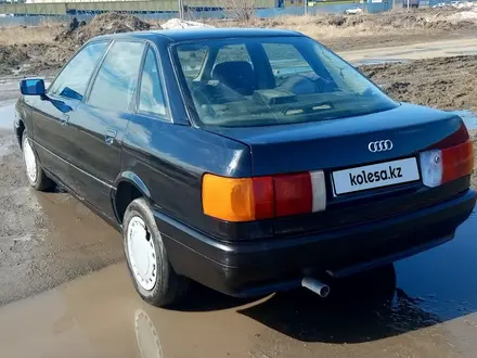 Audi 80 1989 года за 1 220 000 тг. в Костанай – фото 4