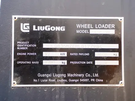 LiuGong  CLG 835N (2 кубовый) 2026 года за 13 900 000 тг. в Алматы – фото 17