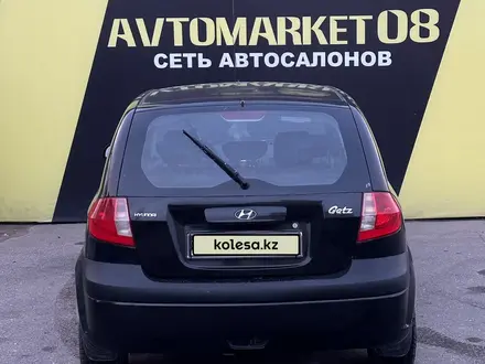 Hyundai Getz 2007 года за 2 950 000 тг. в Тараз – фото 5