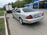 Mercedes-Benz S 320 2000 годаүшін4 300 000 тг. в Павлодар – фото 4