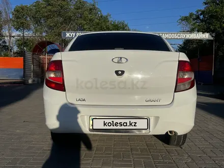 ВАЗ (Lada) Granta 2190 2014 года за 2 300 000 тг. в Костанай – фото 4