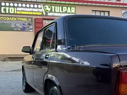 ВАЗ (Lada) 2107 2007 года за 800 000 тг. в Туркестан – фото 6