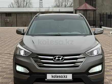 Hyundai Santa Fe 2014 года за 9 200 000 тг. в Шымкент – фото 17