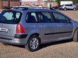 Peugeot 307 2004 годаүшін1 000 000 тг. в Астана – фото 4