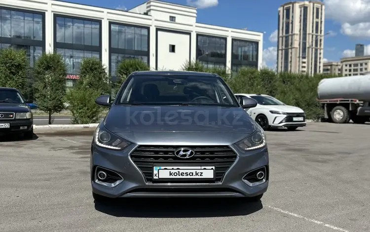 Hyundai Accent 2018 года за 5 800 000 тг. в Астана