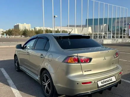 Mitsubishi Lancer 2010 года за 4 100 000 тг. в Астана – фото 5