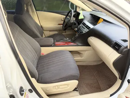 Lexus RX 350 2010 года за 9 790 000 тг. в Астана – фото 21