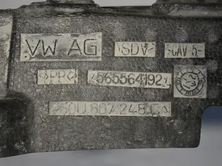 Абсорбер наполнитель переднего бампера Polo за 20 000 тг. в Караганда – фото 2