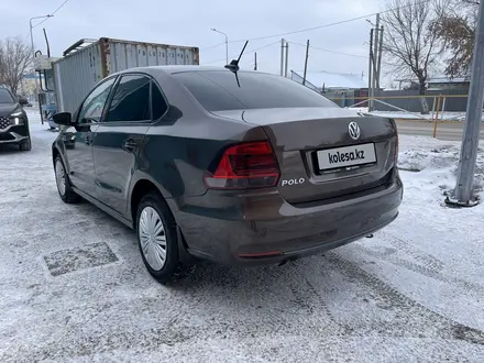 Volkswagen Polo 2019 года за 6 600 000 тг. в Костанай – фото 12