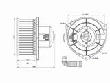 Мотор отопителя салона за 13 750 тг. в Астана