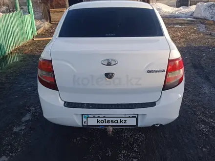 ВАЗ (Lada) Granta 2190 2014 года за 2 200 000 тг. в Петропавловск – фото 4