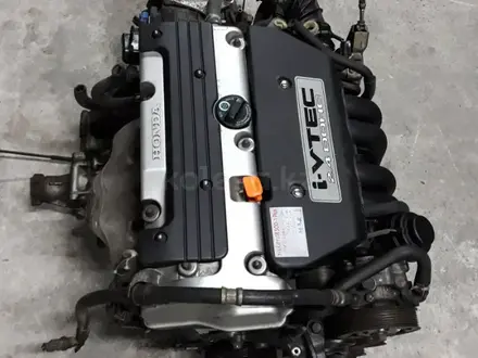 Двигатель Honda k24a 2.4 из Японии за 420 000 тг. в Караганда – фото 2
