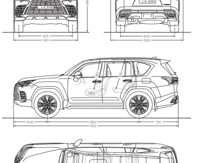 Lexus LX 600 Luxury+ 2026 года за 93 590 000 тг. в Шымкент – фото 38