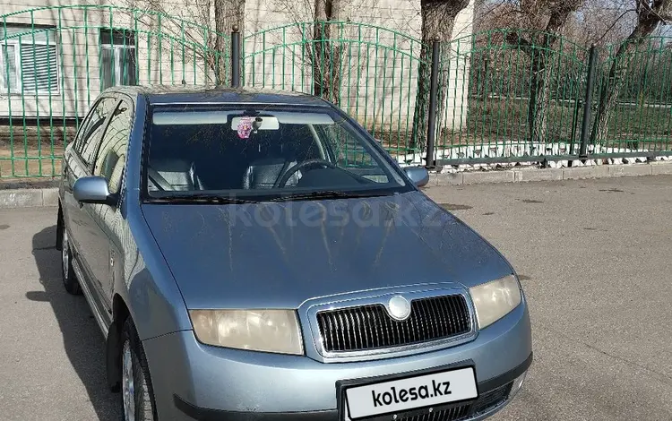 Skoda Fabia 2002 годаүшін2 200 000 тг. в Караганда