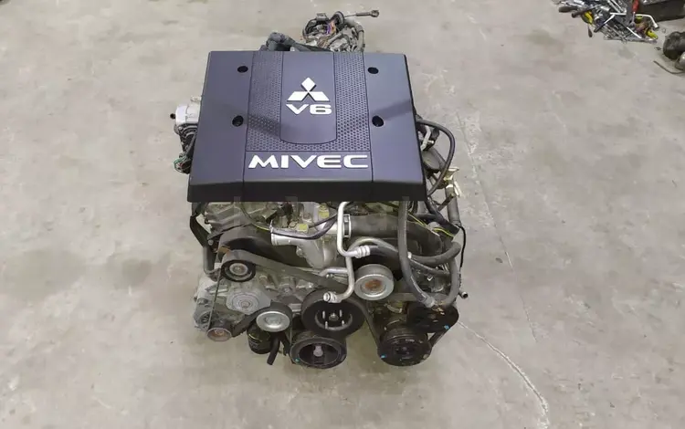 Двигатель 6g75 Mivec на мицубиси Паджеро 4, Mitsubishi pajero4 за 1 800 000 тг. в Алматы