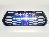 Решетка радиатора в стиле TRD с ДХО и LED балкой за 75 000 тг. в Алматы – фото 2