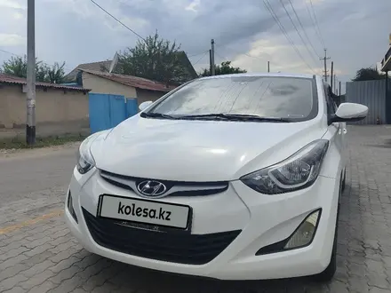 Hyundai Elantra 2014 года за 6 600 000 тг. в Алматы – фото 2