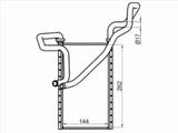 Радиатор отопителя салонаfor17 500 тг. в Павлодар