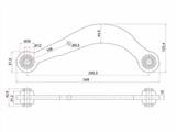 Тяга поперечная верхняя задняя 4WDfor10 350 тг. в Астана