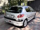 Peugeot 206 2004 годаүшін1 700 000 тг. в Алматы – фото 2