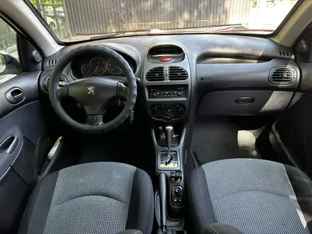 Peugeot 206 2004 годаүшін1 700 000 тг. в Алматы – фото 11