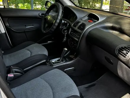 Peugeot 206 2004 годаүшін1 700 000 тг. в Алматы – фото 10