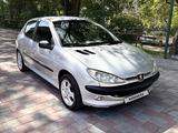 Peugeot 206 2004 годаүшін1 700 000 тг. в Алматы – фото 3