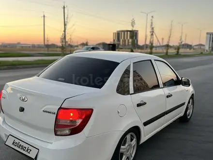 ВАЗ (Lada) Granta 2190 2013 года за 1 850 000 тг. в Шымкент – фото 4