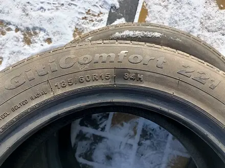 Шины 185/60 R15 — "Giti Comfort 221" (Китай), летние. В идеальном за 85 000 тг. в Астана – фото 8