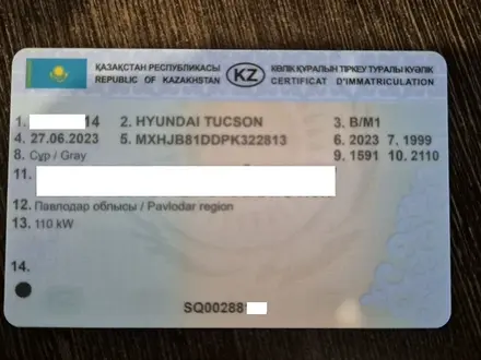 Hyundai Tucson 2023 года за 13 200 000 тг. в Павлодар – фото 7
