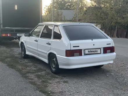 ВАЗ (Lada) 2114 2013 года за 1 500 000 тг. в Шымкент – фото 3