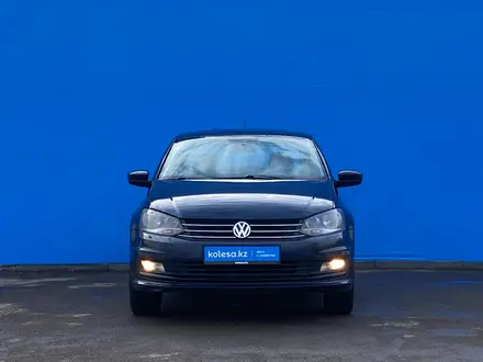 Volkswagen Polo 2015 года за 5 400 000 тг. в Алматы – фото 2