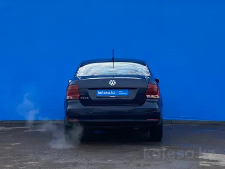 Volkswagen Polo 2015 года за 5 400 000 тг. в Алматы – фото 4